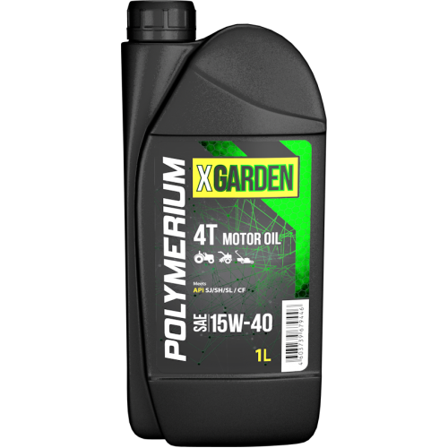 Моторное масло POLYMERIUM X-GARDEN 4T 15W-40 1L