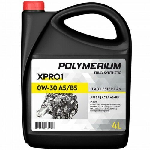 Моторное масло POLYMERIUM XPRO1 0W-30 A5/B5 4L